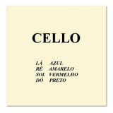 Encordoamento Cordas M Calixto P Cello Violoncelo