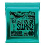 Encordoamento Ernie Ball Guitarra Not Even Slinky 012 Custom
