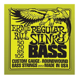 Encordoamento Ernie Ball Regular Slinky Baixo