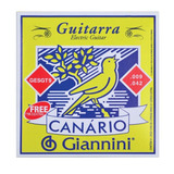 Encordoamento Giannini Canário Guitarra 009 Extra