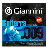 Encordoamento Giannini Geegst09 Para Guitarra