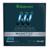 Encordoamento Giannini Nanotec Guitarra 010