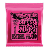 Encordoamento Guitarra 009 Ernie Ball Super Slinky Níquel