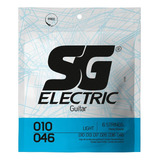 Encordoamento Guitarra 010 Sg 5198 Grátis Corda Palheta