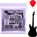 Encordoamento Guitarra 010 Ultra Slink Ernie