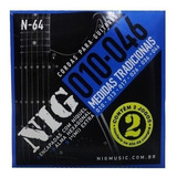 Encordoamento Guitarra Nig N 64 010