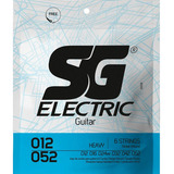 Encordoamento Guitarra Sg 012 Medium Wired 6 Cordas