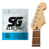 Encordoamento Guitarra Sg 012 Medium Wired