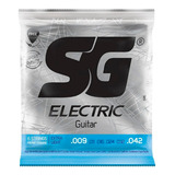 Encordoamento Guitarra Sg 09 Com 1 Palheta 1 Mi Extra