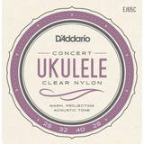 Encordoamento P/ Ukulele - Concert- Daddario Ej65c Jg Corda