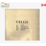 Encordoamento P Cello Artesanal Mauro Calixto 3 4