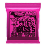 Encordoamento Para Baixo Ernie Ball Super Slinky Bass 5 2824