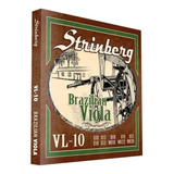 Encordoamento Para Viola Strinberg Vl10 10 Cordas C nfe