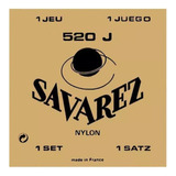 Encordoamento Savarez 520 J Violão Nylon Trad 