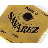 Encordoamento Savarez 520j Yellow Card Tensão Muito Alta