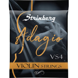 Encordoamento Strinberg Para Violino Vs4 Tensão