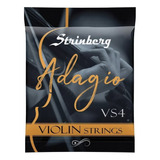 Encordoamento Strinberg Violino 4 4 Jogo Cordas Adagio Vs4