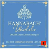 Encordoamento Ukulele Hannabach Soprano concerto