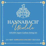 Encordoamento Ukulele Hannabach Soprano concerto 235