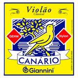Encordoamento Violão Nylon Canario Giannini Cristal
