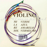 Encordoamento Violino 1 2 Mauro Calixto Jogo De Corda Padrão