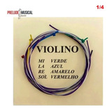 Encordoamento Violino Artesanal Mauro Calixto Tamanho