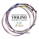 Encordoamento Violino Mauro Calixto Jogo De Cordas 4 4