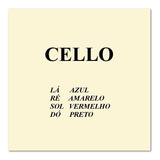Encordoamento Violoncelo Cello Mauro Calixto Sintético