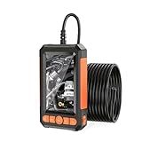 Endoscópio Boroscópio Industrial Com Tela 4 3 Câmera 8mm 5 Metros