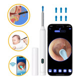Endoscópio Limpador Ouvido Cera Câmera Sem Fio Led Otoscópio