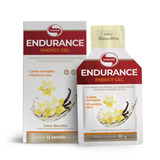 Endurance Energy Gel 12 Sachês Vitamina Mix Vitafor Sabor Sabor Baunilha