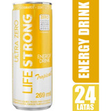 Energético Life Strong Energy Drink 24 Unidades Tropical