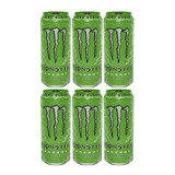 Energetico Monster Energy Fardo Com 6 Latas De 473ml Sabores Monster Energy Drink Ultra Paradise