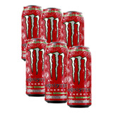 Energético Monster Ultra Watermelon Lata 473ml 6 Unidades