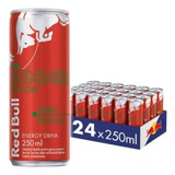 Energético Red Bull Energy Drink Melancia 250 Ml 24 Latas