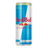 Energético Red Bull Sugarfree 250ml Com 24 Unidades