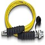 Enerpac Conjunto De Mangueira Hidráulica De Alta Pressão De Borracha Termoplástica Amarela 700 1 5 M Acoplamento NPTF X CH 604 1 4 ID