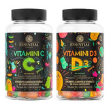 enes gomes-enes gomes Kit Imunidade Infantil Vitamina C D 3 Nutrition Essential