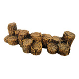 Enfeite Aquario Tronco Artificial Madeira Terrário Decoração