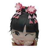 Enfeite De Cabelo Japones Kanzashi Conj C 2 Pcs Mod Duplo Margarida