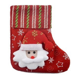 Enfeite De Natal Meia Chaminé Papai Noel Decoração Natalina