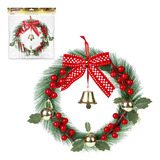 Enfeite De Porta Apartamento Casa Guirlanda Natal Decorativa