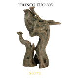 Enfeite De Resina Soma Tronco Duo 305 34x26x41 5 Cm 