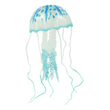 Enfeite De Silicone Soma Jellyfish Azul