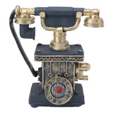 Enfeite De Telefone Vintage Antigo Decoração À Mão Engenho