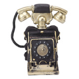 Enfeite De Telefone Vintage Antigo Decoração À Mão Engenho