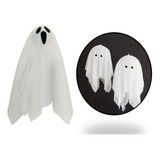 Enfeite Decoração De Halloween Cabeça De Fantasma P