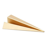 Enfeite Mesa Escultura Em Metal Dourado