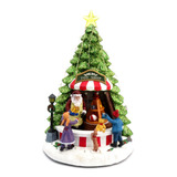 Enfeite Natal Cenário Vila Natalina Com Iluminção Led Brilho