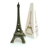 Enfeite Ornamental Miniatura Torre Eiffel Metal Paris 18cm